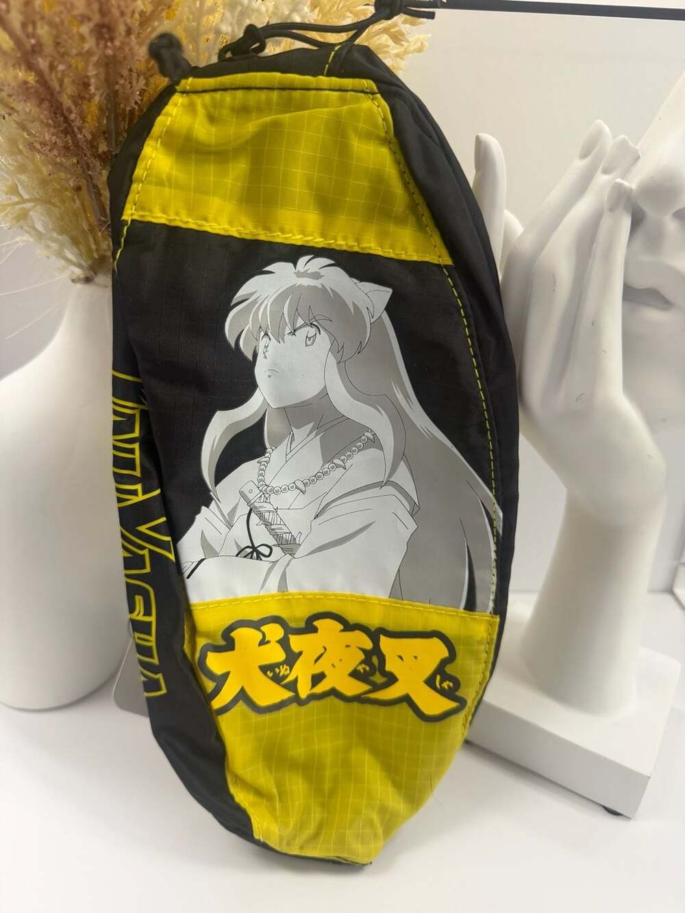 Bioworld Inuyasha Character Print Toiletries Pouch Cosmetic Bag